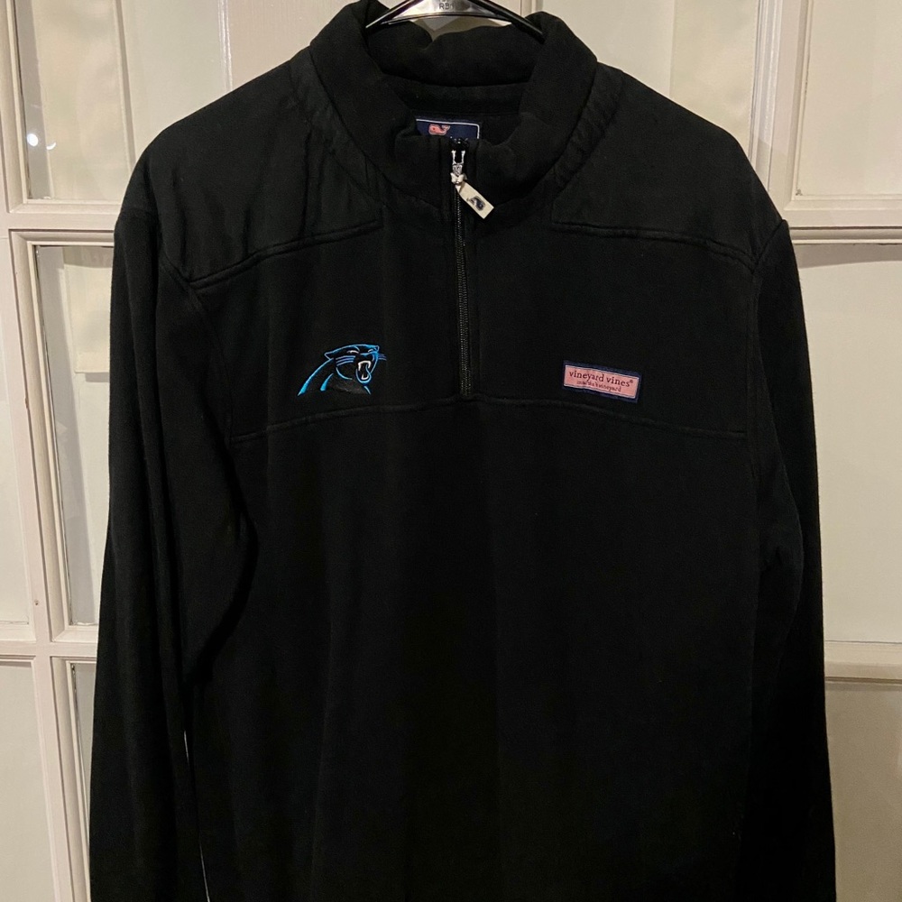 Men’s Vineyard Vines Carolina Panthers Sweater